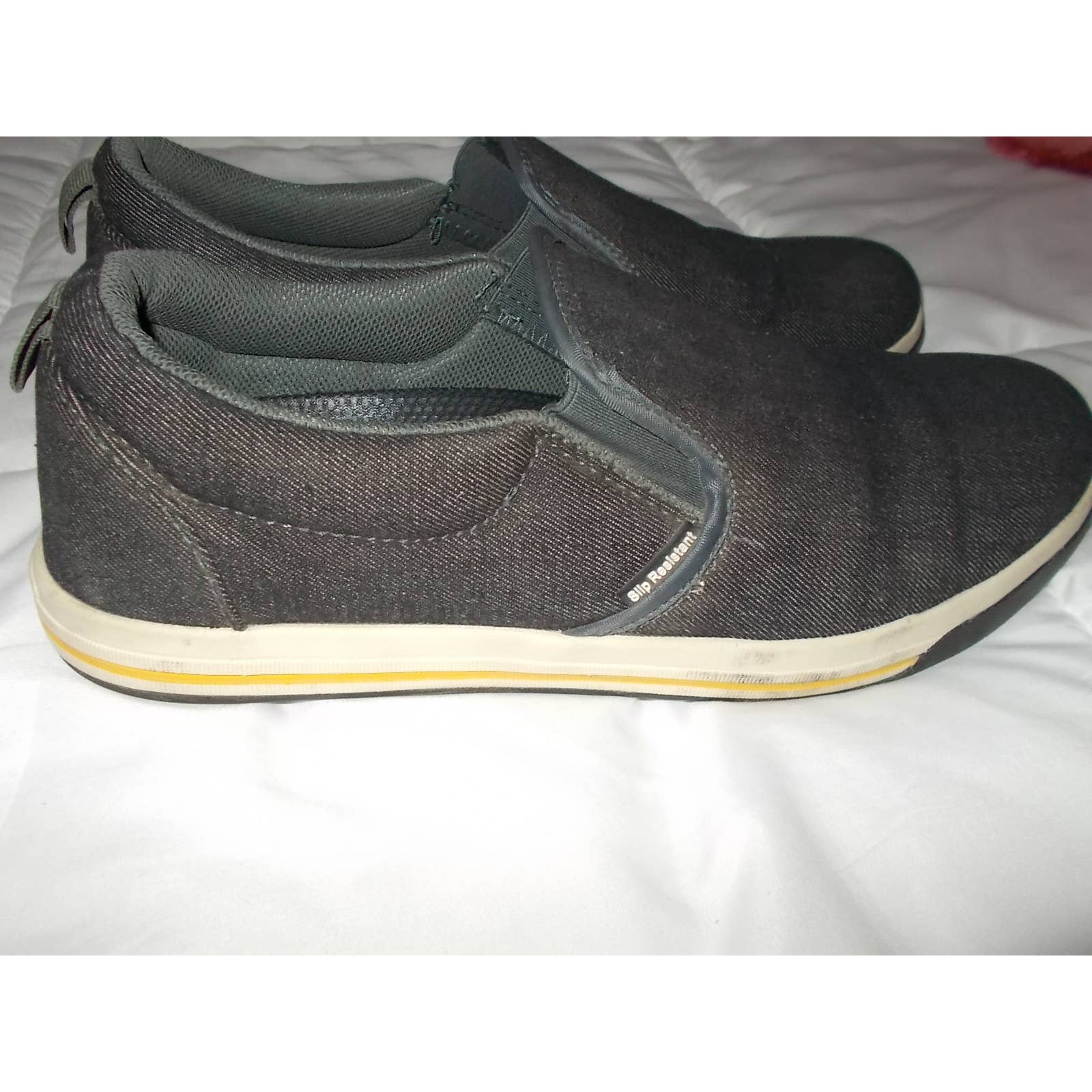 Men's Nautilus Westside Slip On Esd Steel Toe Sz 11 Wide